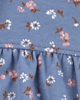 Baby Floral Snap-Up Cotton Sleeper