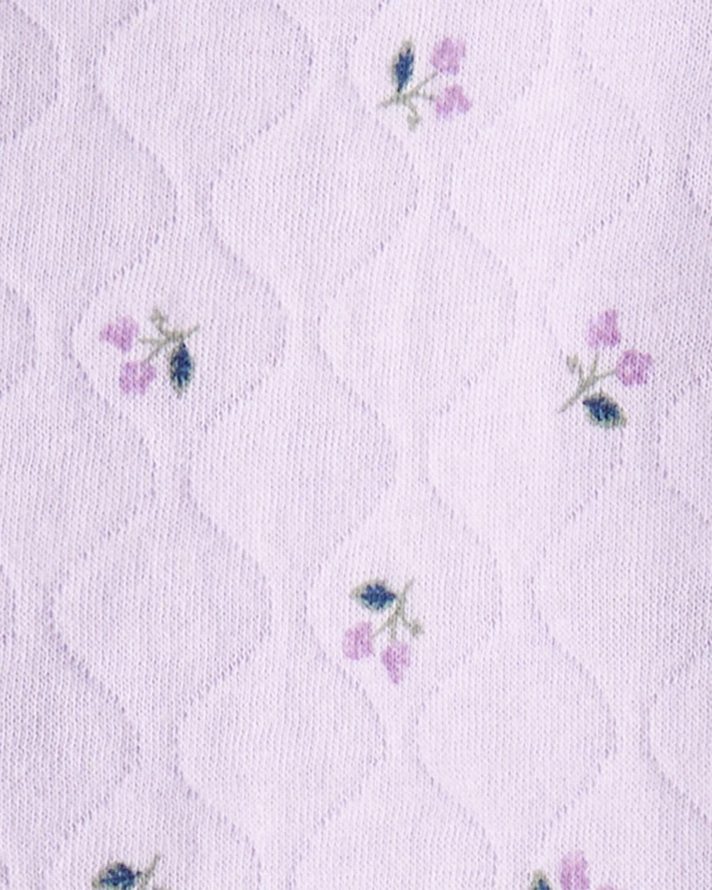 Baby 3-Piece Floral Little Cardigan Set