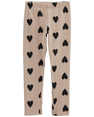 Kid Heart Cozy Fleece Leggings