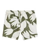 Toddler Floral Pull-On Shorts