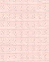 Kid Pink Knit Tank Top