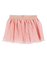 Toddler 2-Piece Disney Princesses Tee & Tutu Skirt Set - White/Pink