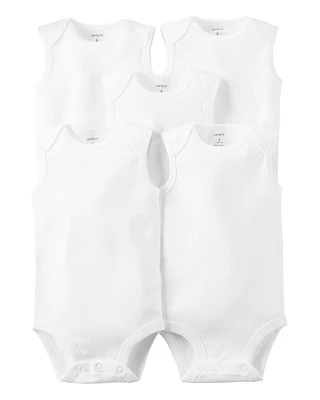 Baby 5-Pack Sleeveless Original Bodysuits