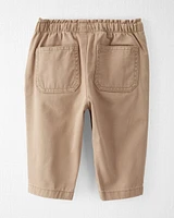 Baby Organic Cotton Pants Toasty Hazelnut