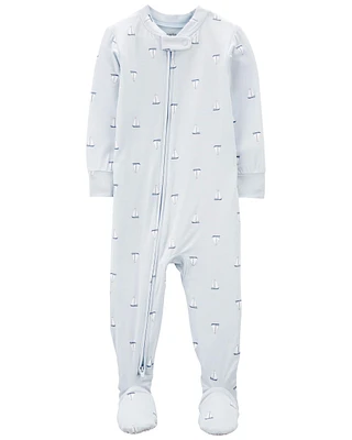 Toddler 1-Piece PurelySoft Footie Pyjamas