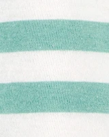 Baby Striped Short-Sleeve Pocket Tee