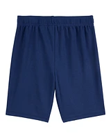 Boys Active Mesh Shorts - Navy