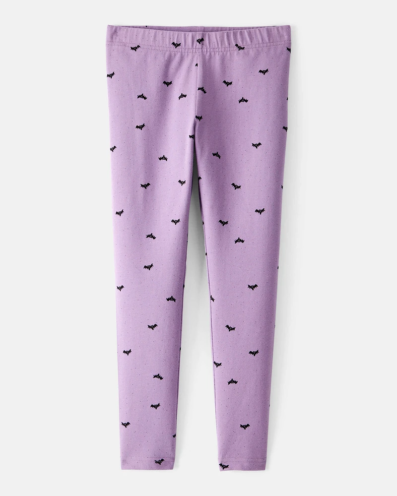 Kid Halloween Bat Leggings