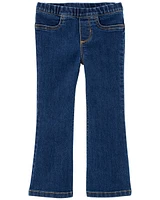 Baby Flare Pull-On Denim Jeans