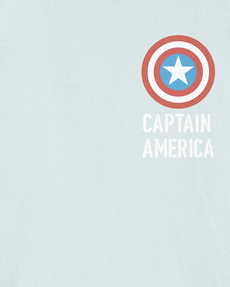 Kid Marvel™ Captain America Short-Sleeve Tee - Blue