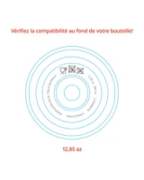 Pailles supplémentaires pour les gourdes en acier inoxydable — Emballage de 2