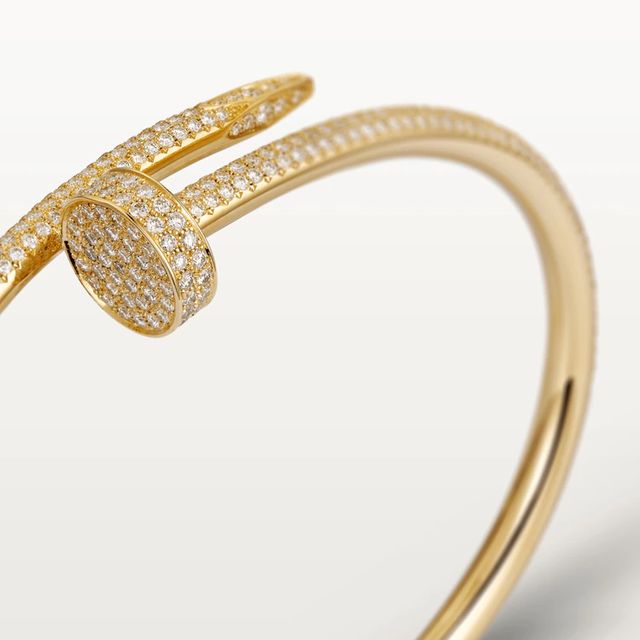 CRB6048617 - Juste un Clou bracelet - Yellow gold, diamonds - Cartier