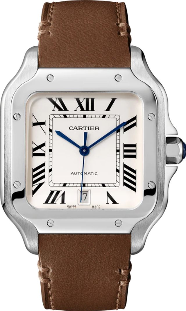 CRW2SA0016 - Santos de Cartier watch - Medium model, automatic