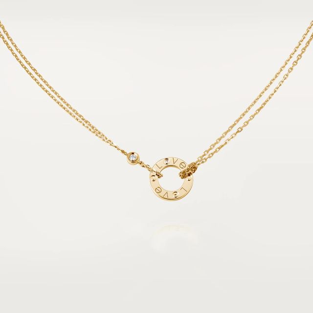 CRB7014200 - LOVE necklace - Yellow gold - Cartier