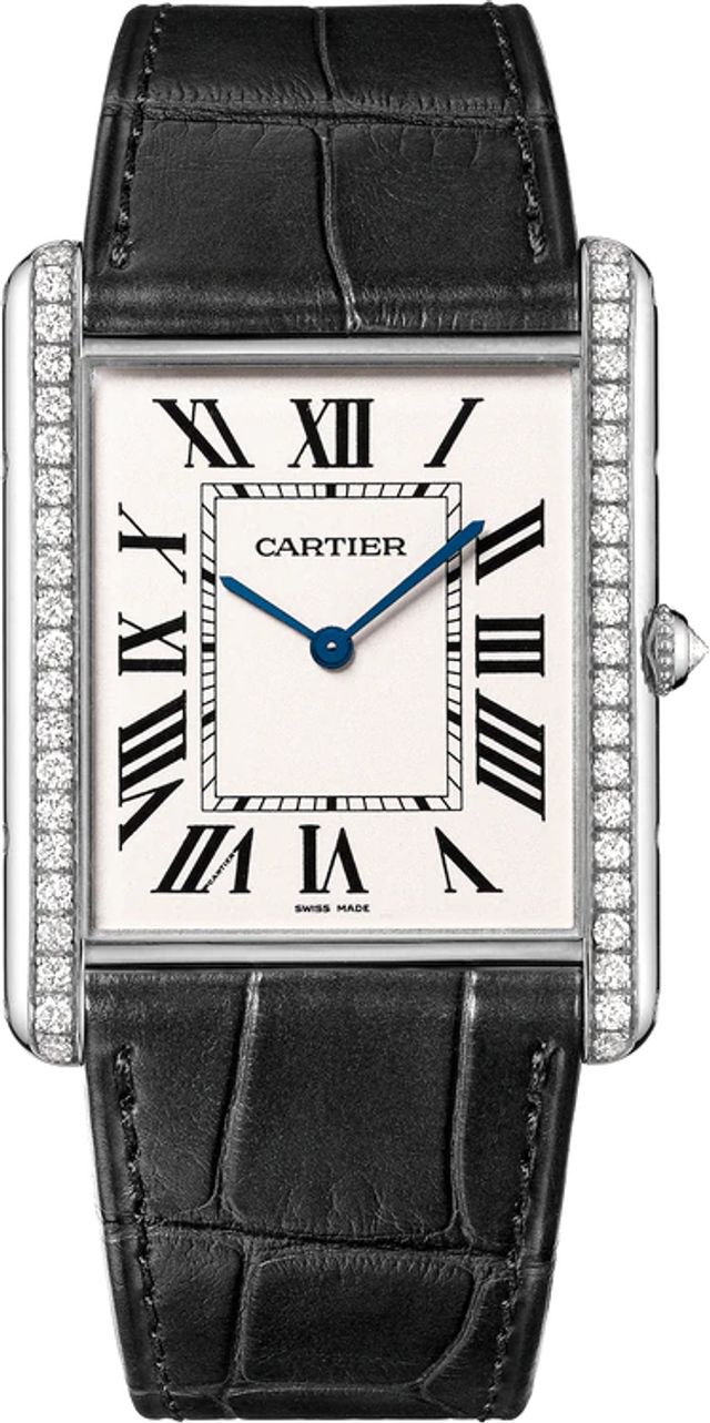 CRWGTA0023 - Tank Louis Cartier watch - Small model, hand-wound mechanical  movement, rose gold - Cartier