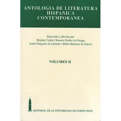 ANTOLOGIA DE LA LIT. HISP. CONTEM. V-II