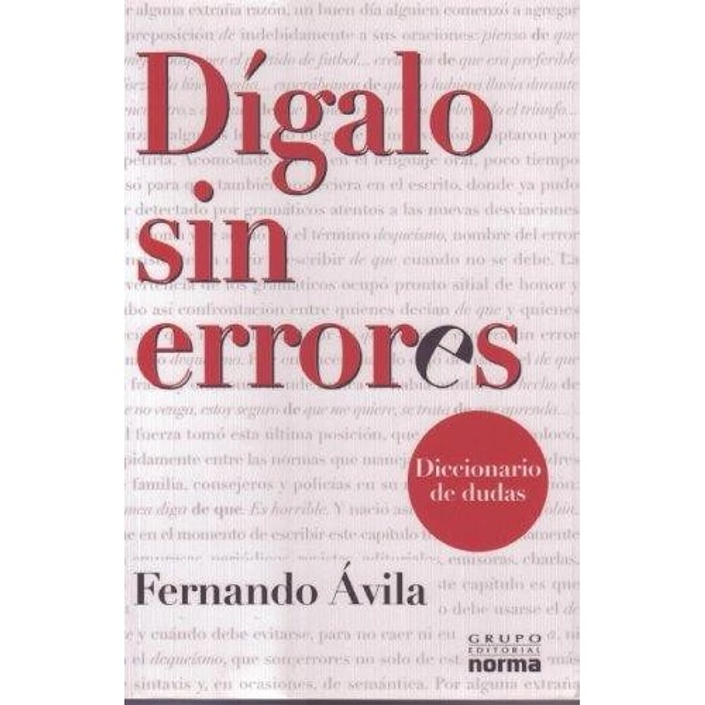 DIGALO SIN ERRORES