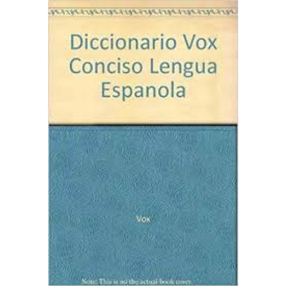 DICC. CONCISO ESP-ESP VOX