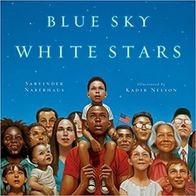 BLUE SKY WHITE STARS