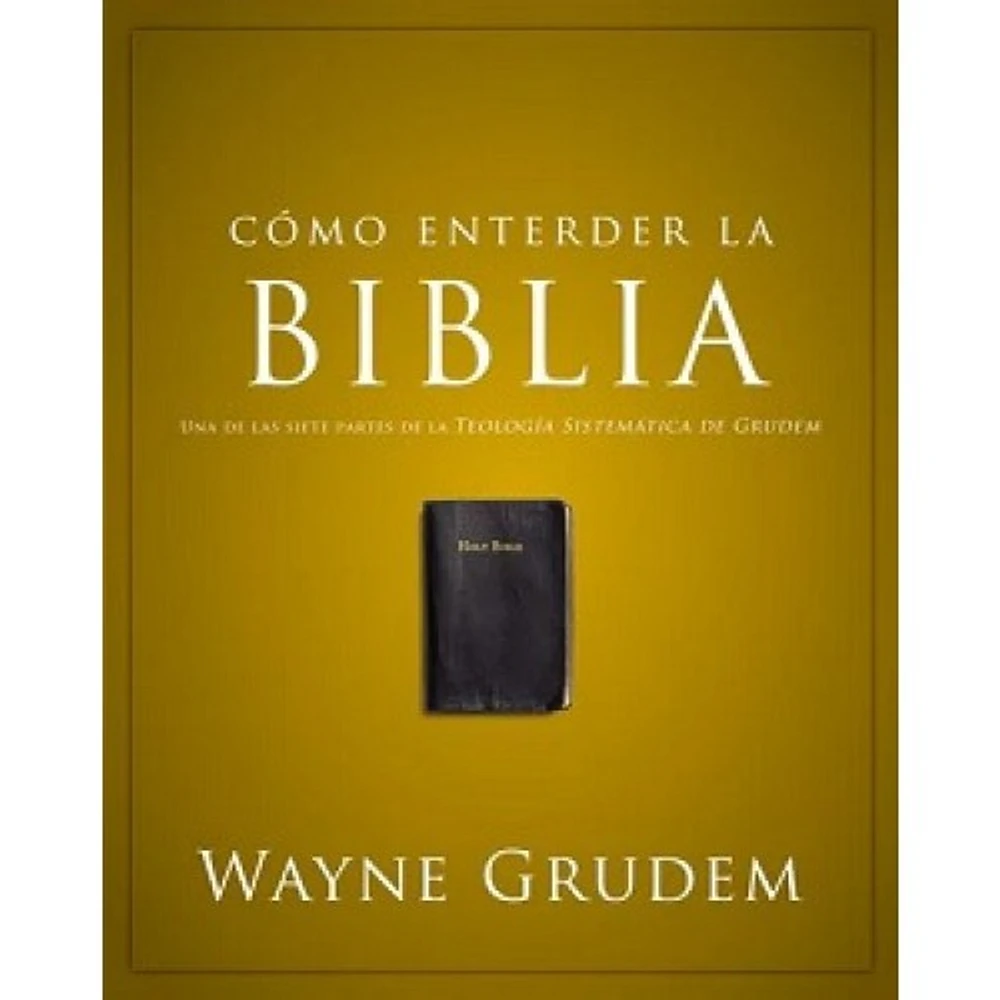 COMO ENTENDER LA BIBLIA