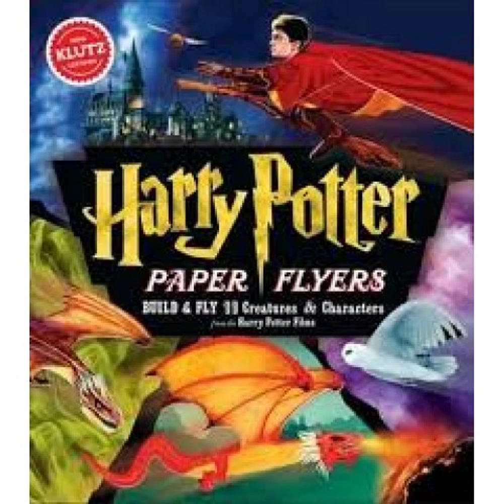 HARRY POTTER PAPER FLYERS BUILD & FLY