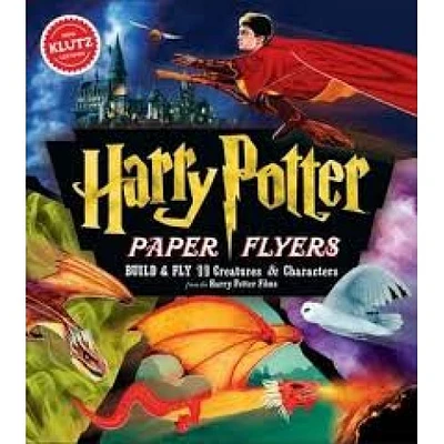 HARRY POTTER PAPER FLYERS BUILD & FLY