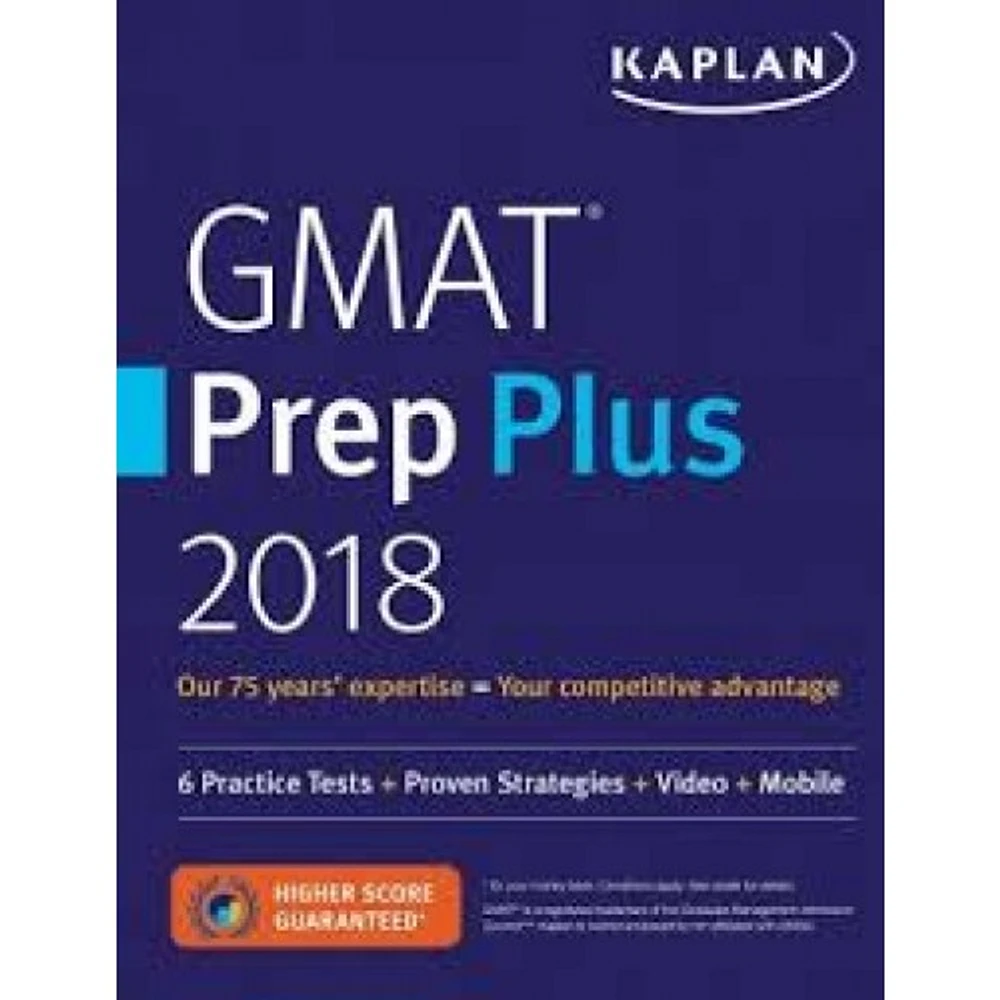 GMAT PREP PLUS 2018