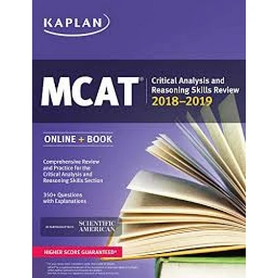 MCAT CRITICAL ANALYSIS AND REASONING