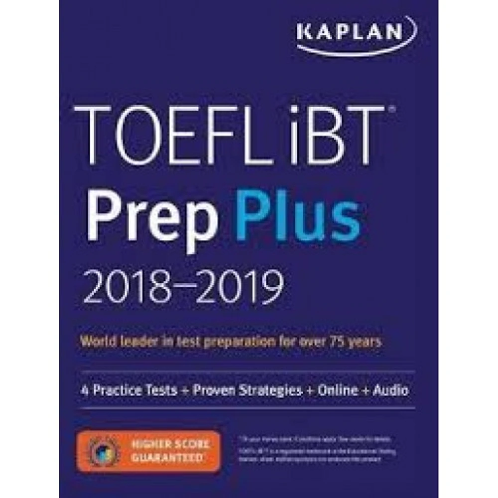 TOEFL IBT PREP PLUS 2018-2019