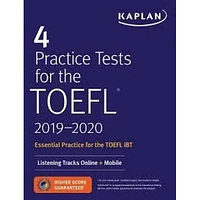 4 PRACTICE TESTS FOR THE TOEFL 2019-202