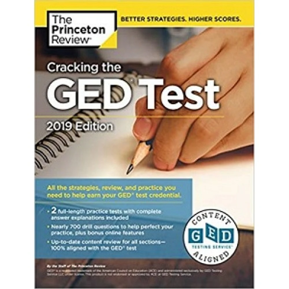 CRACKING THE GED TEST 2019 ED