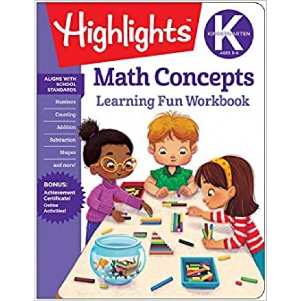 MATH CONCPTS KINDERGARTEN