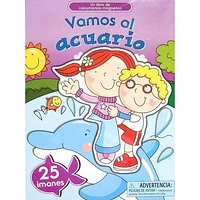 VAMOS AL ACUARIO  LIBRO DE CALCOMANIAS