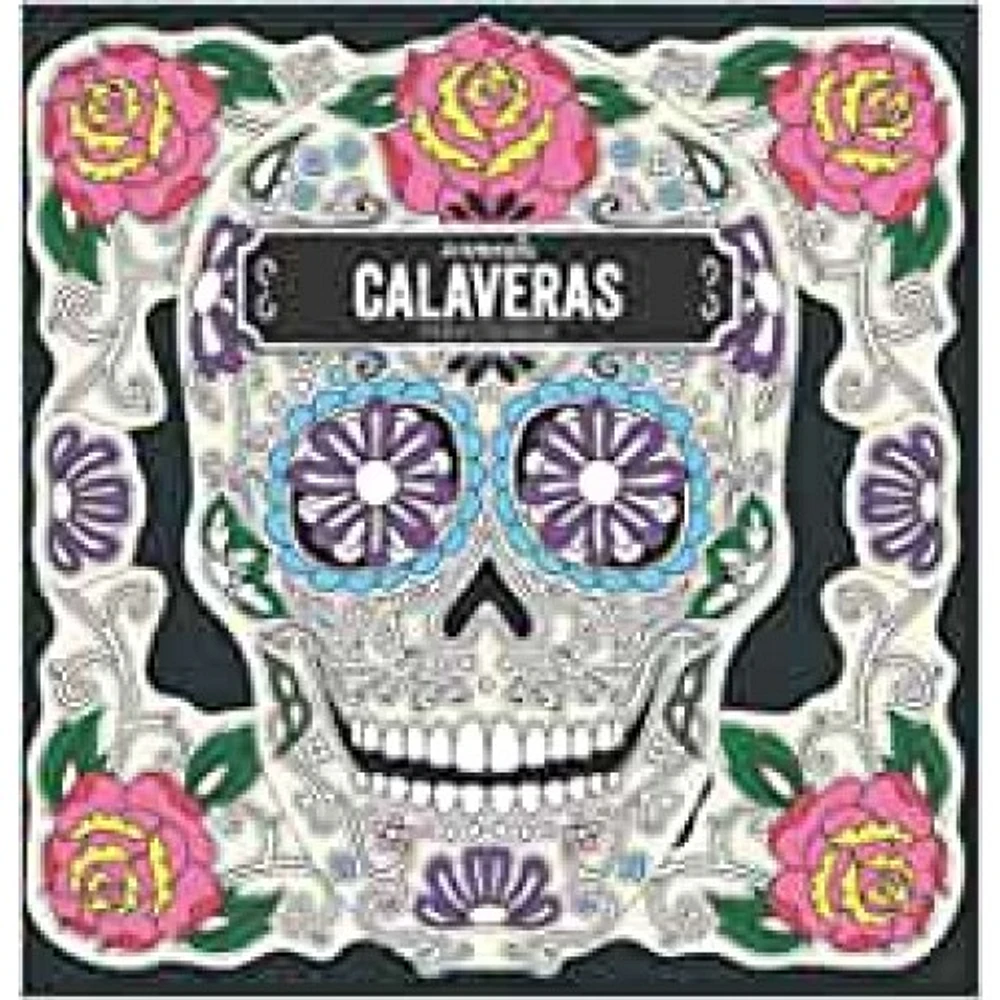 ARTETERAPIA CALAVERAS PARA COLOREAR