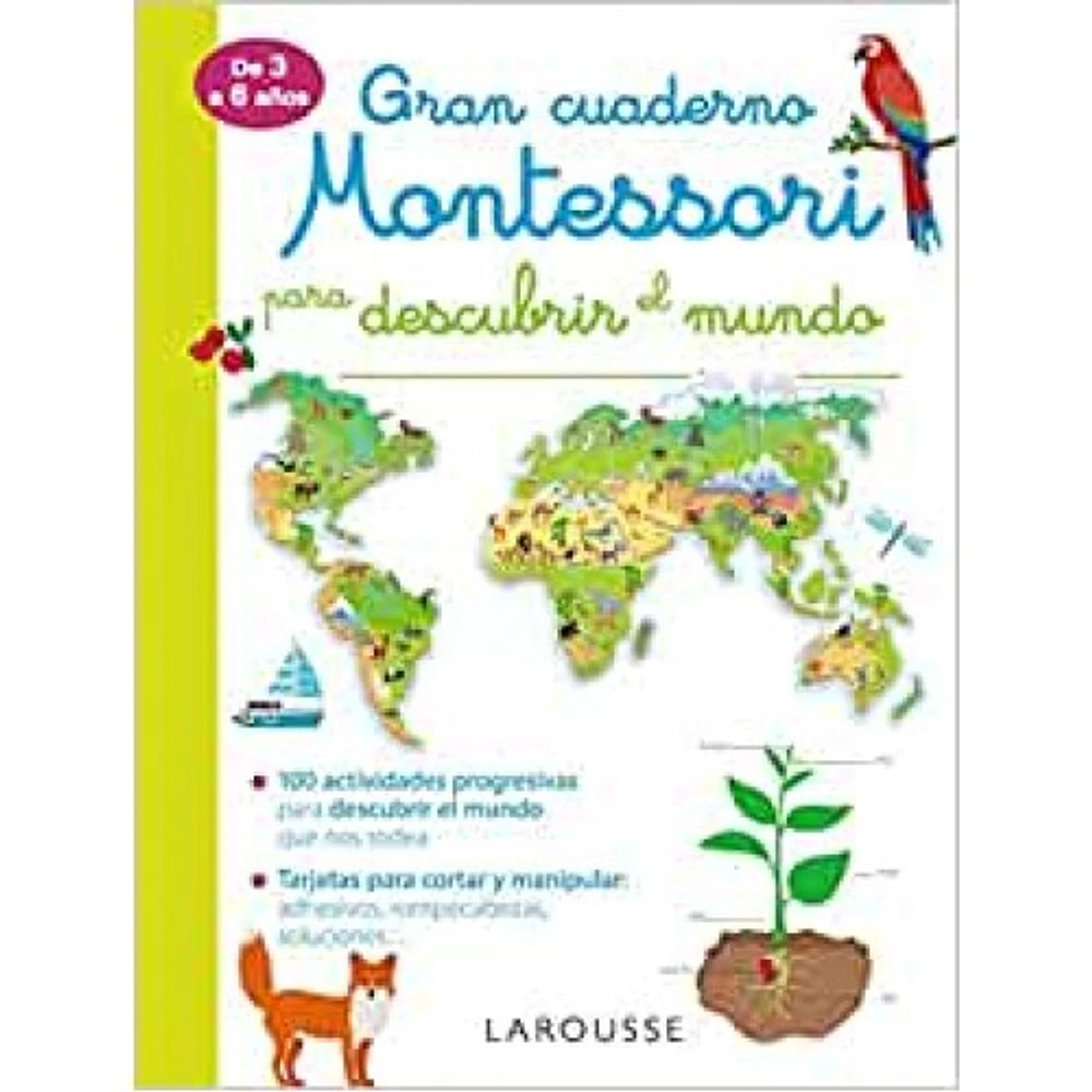 GRAN CUADERNO MONTESSORI PARA DESCUBRIR