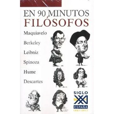 EN 90 MINUTOS PACK FILOSOFOS 3