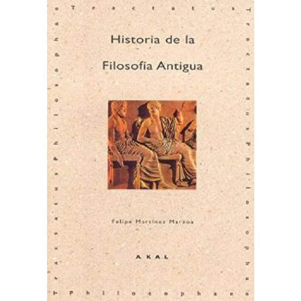 HISTORIA DE LA FILOSOFIA ANTIGUA