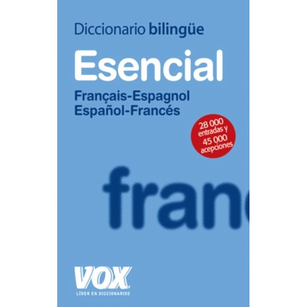 DICCIONARIO ESENCIAL ESPAÑOL FRANCES BIL