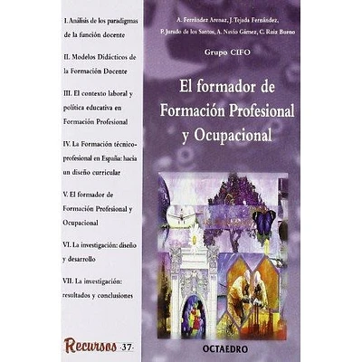 EL FORMADOR DE FORMACION PROFESIONAL Y