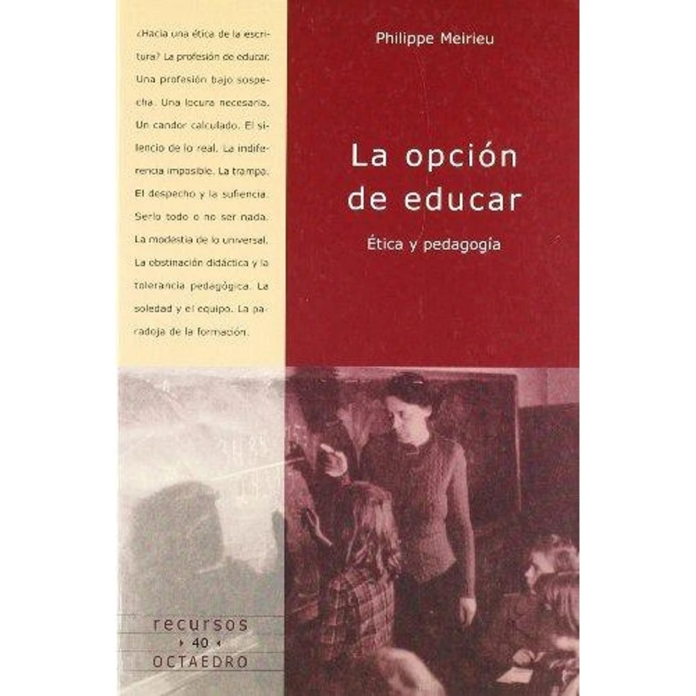 LA OPCION DE EDUCAR