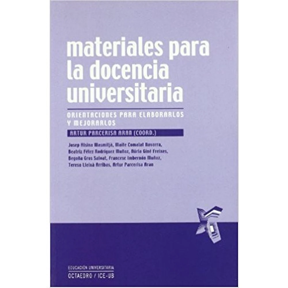 MATERIALES PARA LA DOCENCIA UNIVERSITARI