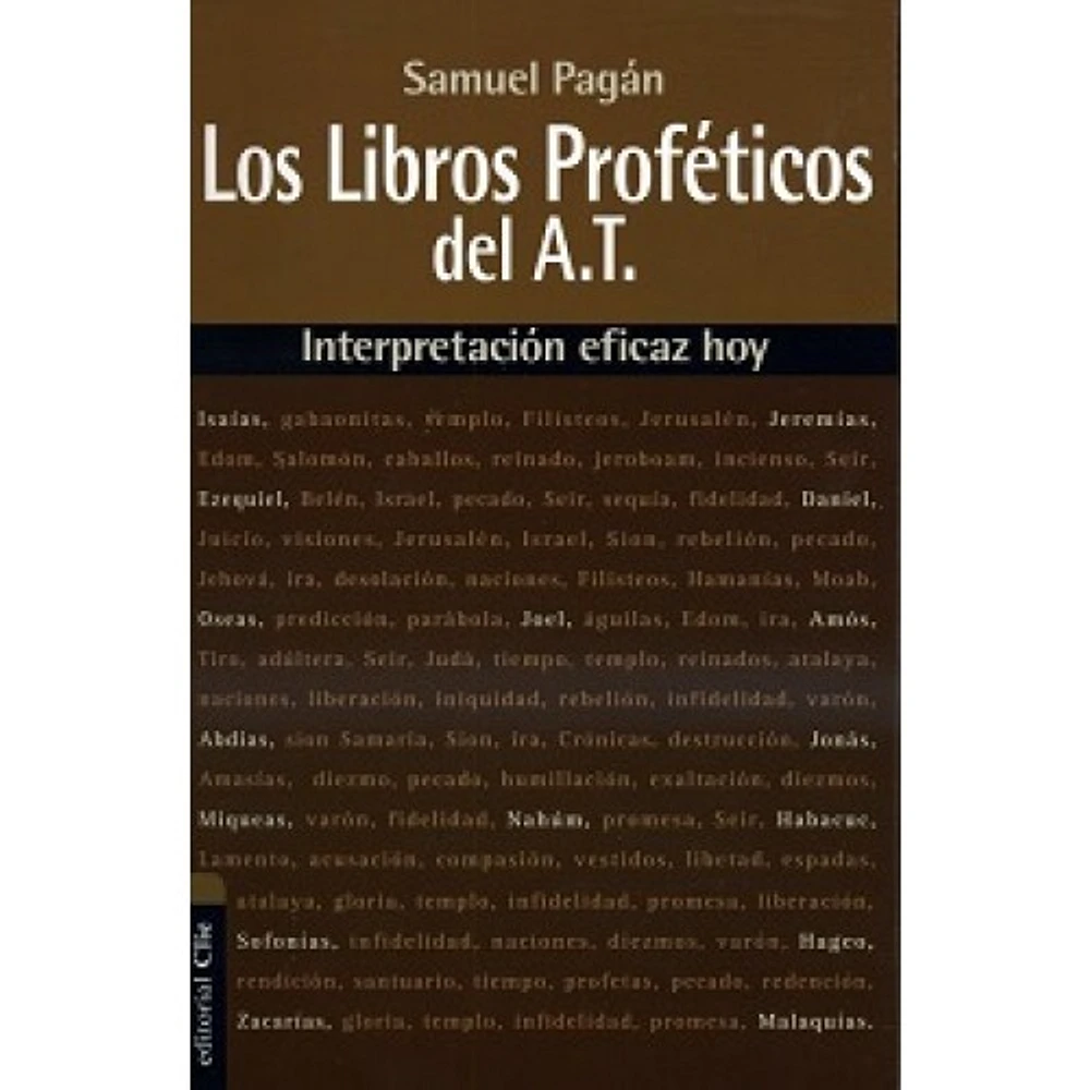 LOS LIBROS PROFETICOS DEL AT