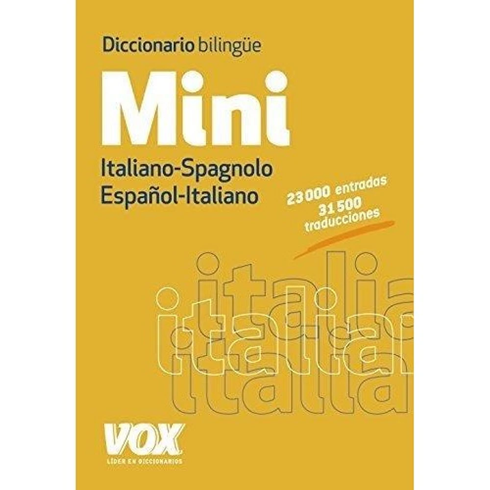 DICCIONARIO MINI ESPAÑOL ITALIANO / ITAL