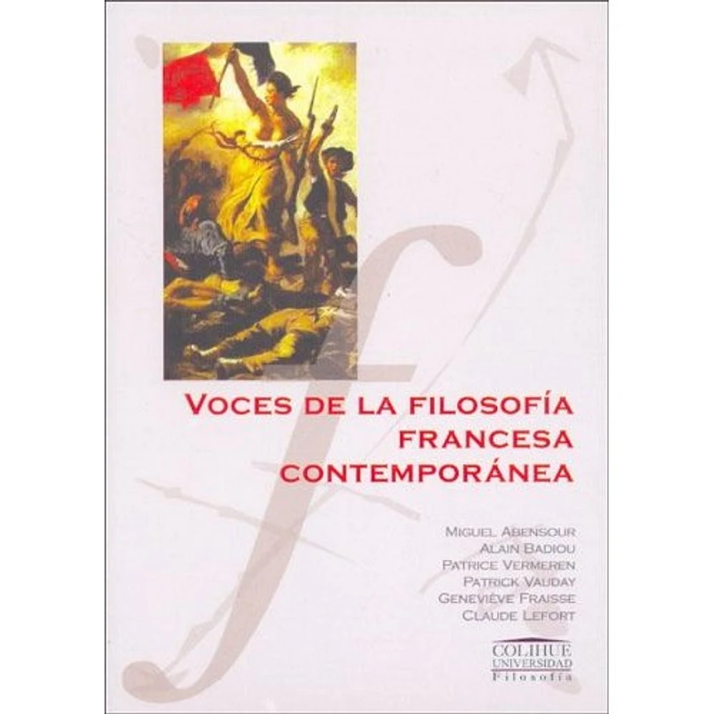 VOCES DE LA FILOSOFIA FRNCESA CONTEMPORA