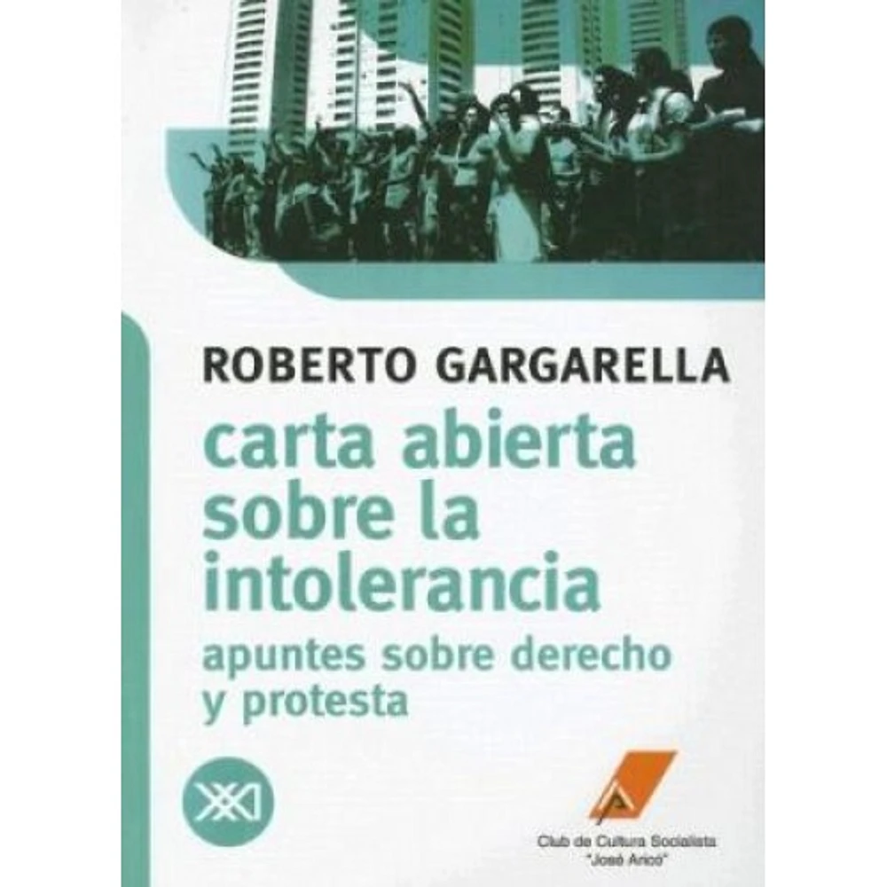 CARTA ABIERTA SOBRE LA INTOLERANCIA