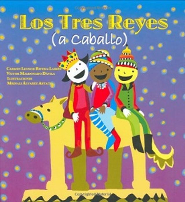 LOS TRES REYES A CABALLO