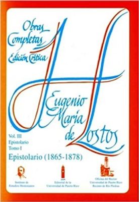 HOSTOS: EPISTOLARIO