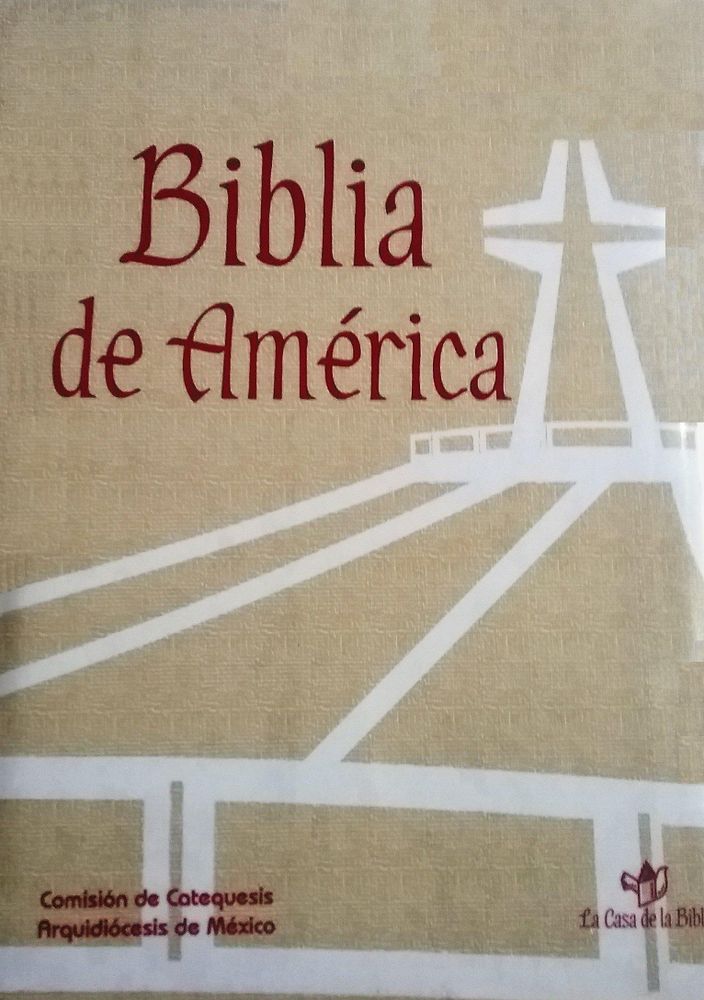 BIBLIA DE AMERICA GRANDE RUSTICA