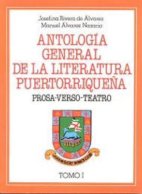 ANTOLOGIA GENERAL DE LA LITERATURA PRQÑA