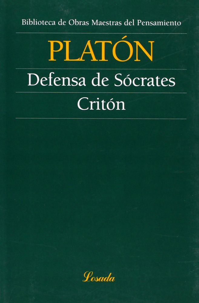 DEFENSA DE SOCRATES/CRITON